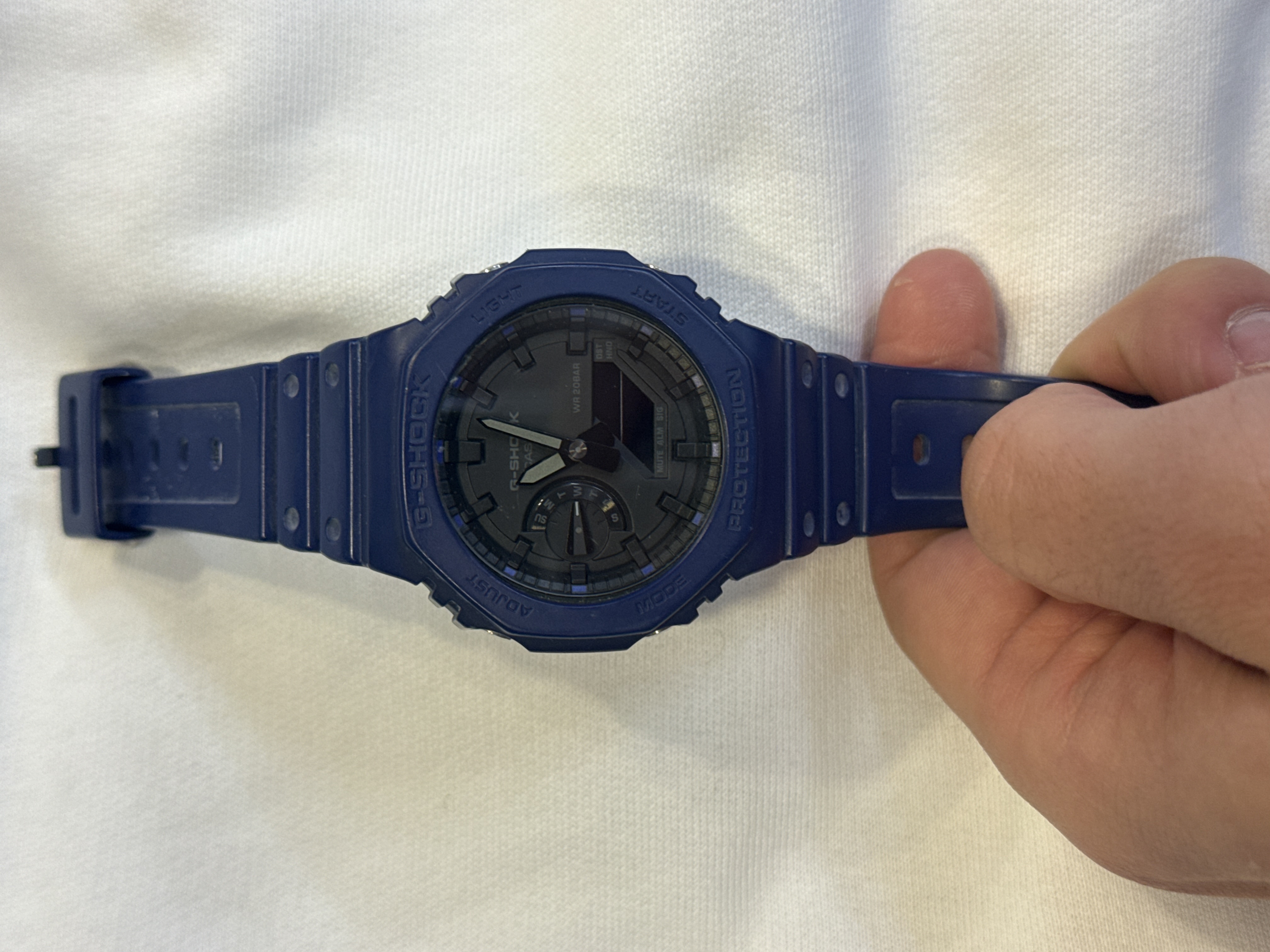 Montre Casio G-Shock GA-2100 bleue