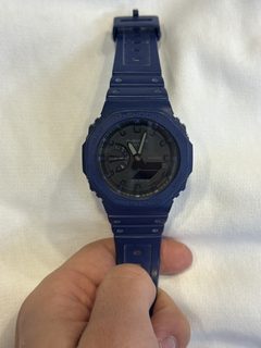 Montre Casio G-Shock GA-2100 bleue