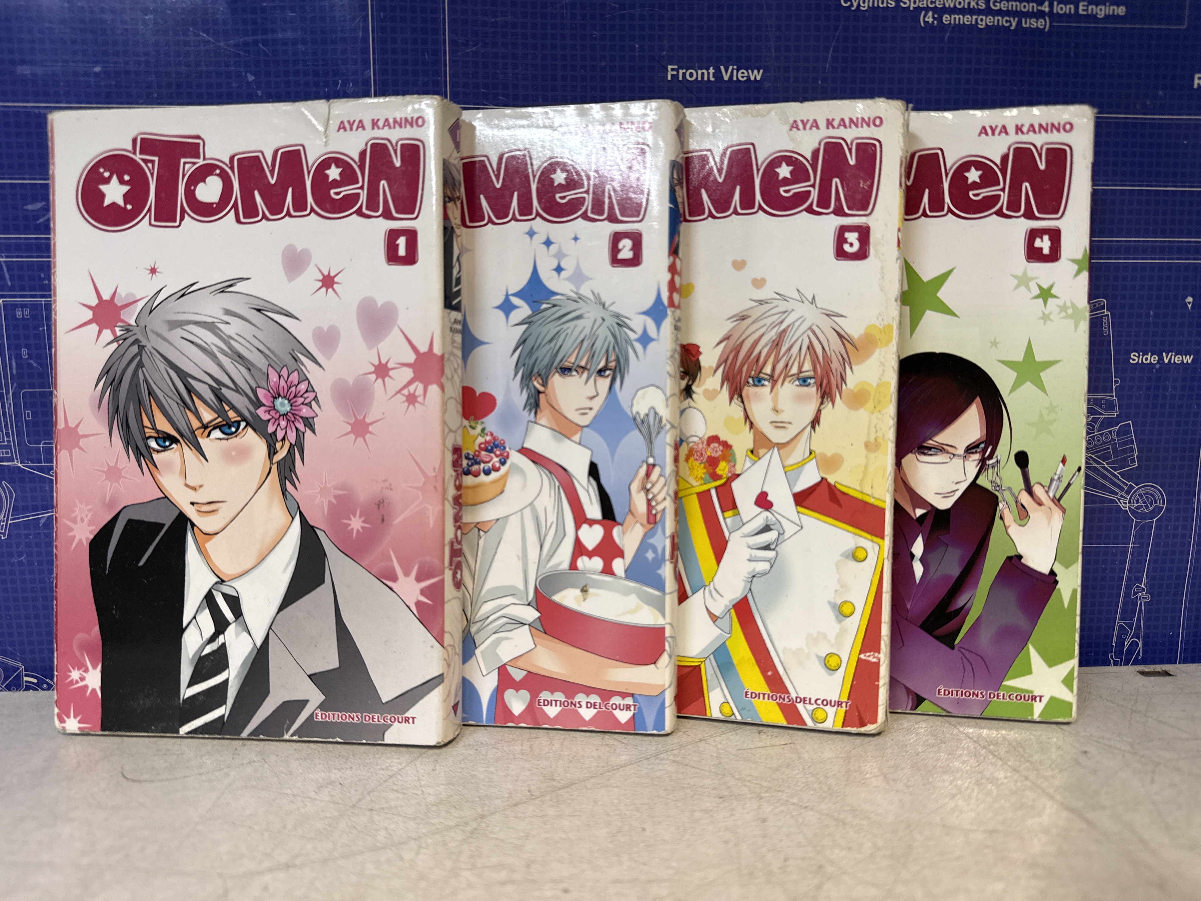Lot manga Otomen tomes 1 à 4 — photo 2