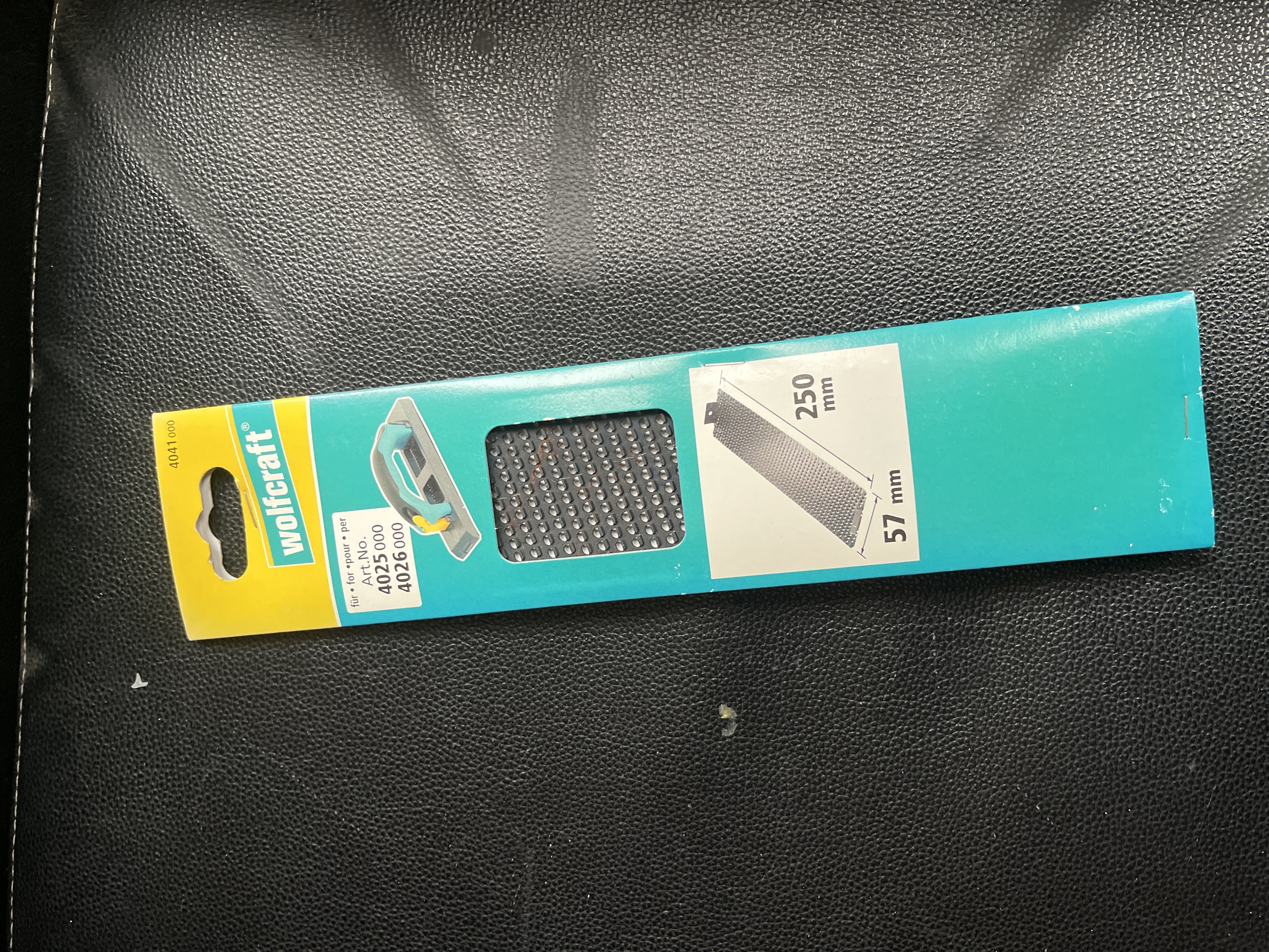 Wolfcraft Lame de râpe 250 x 57 mm