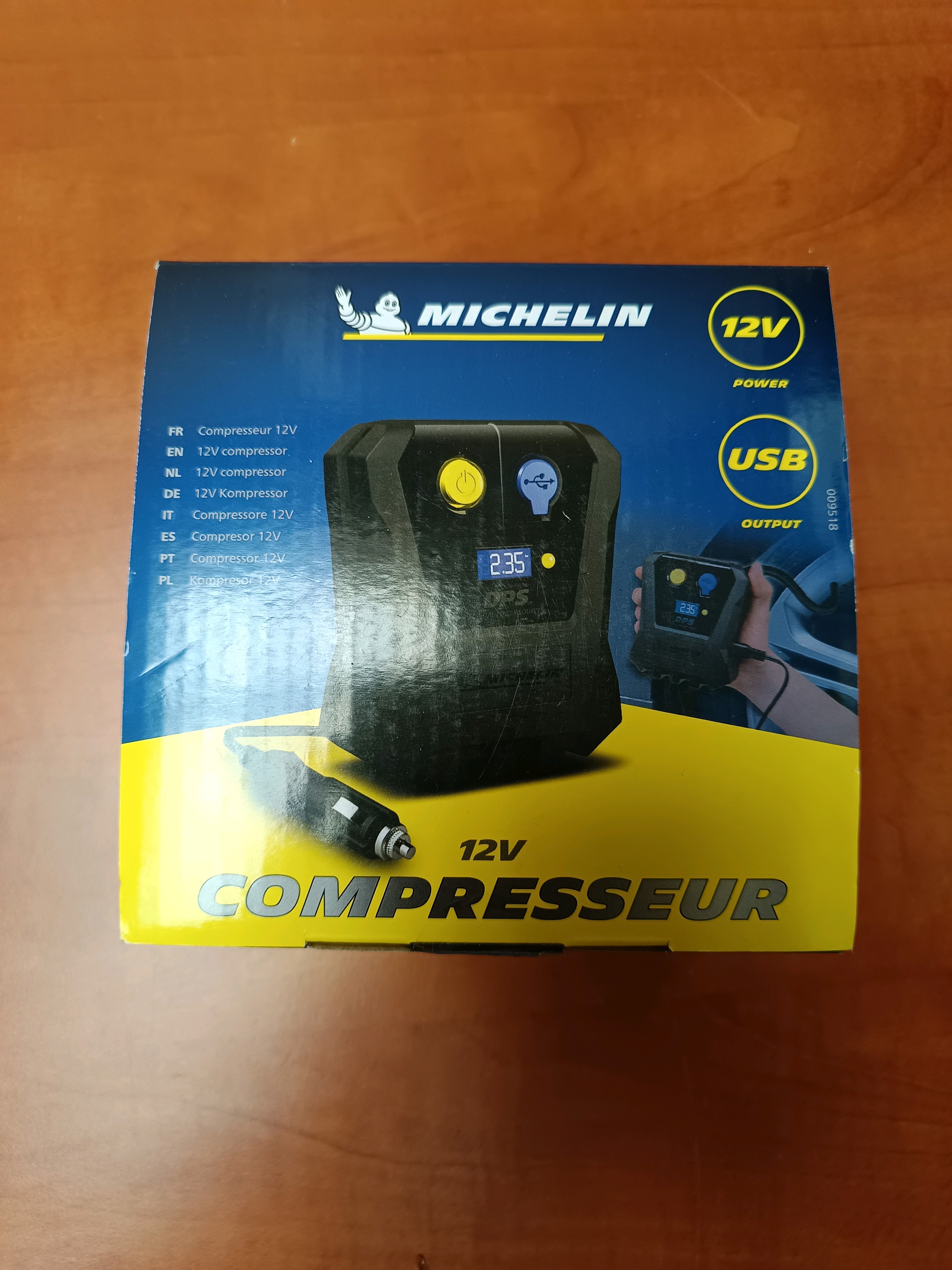 Michelin Compresseur 12V avec sortie USB