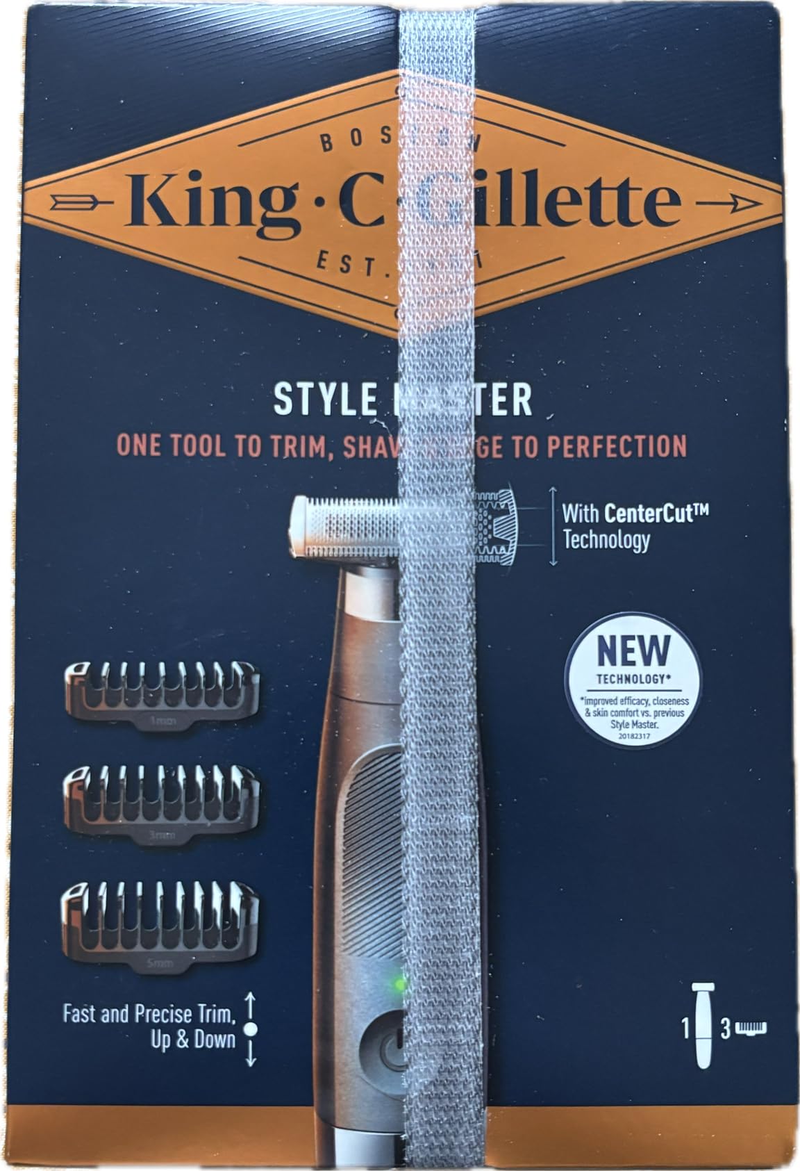 King C. Gillette - Tondeuse À Barbe Style Master