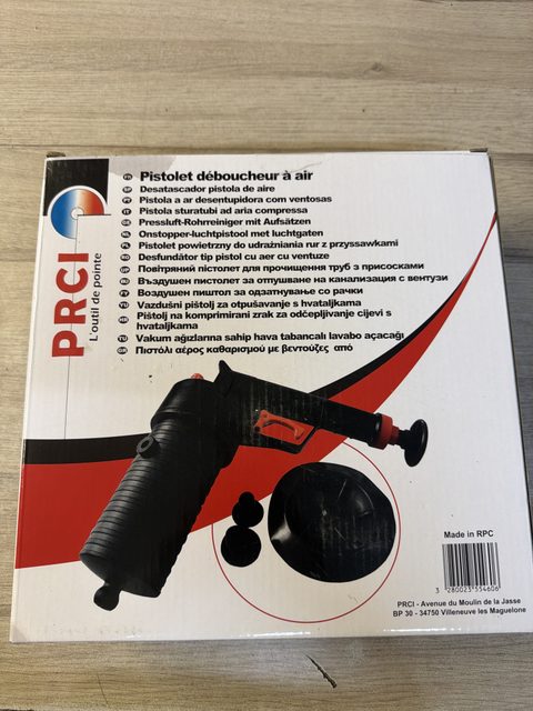 PRCI Pistolet déboucheur air