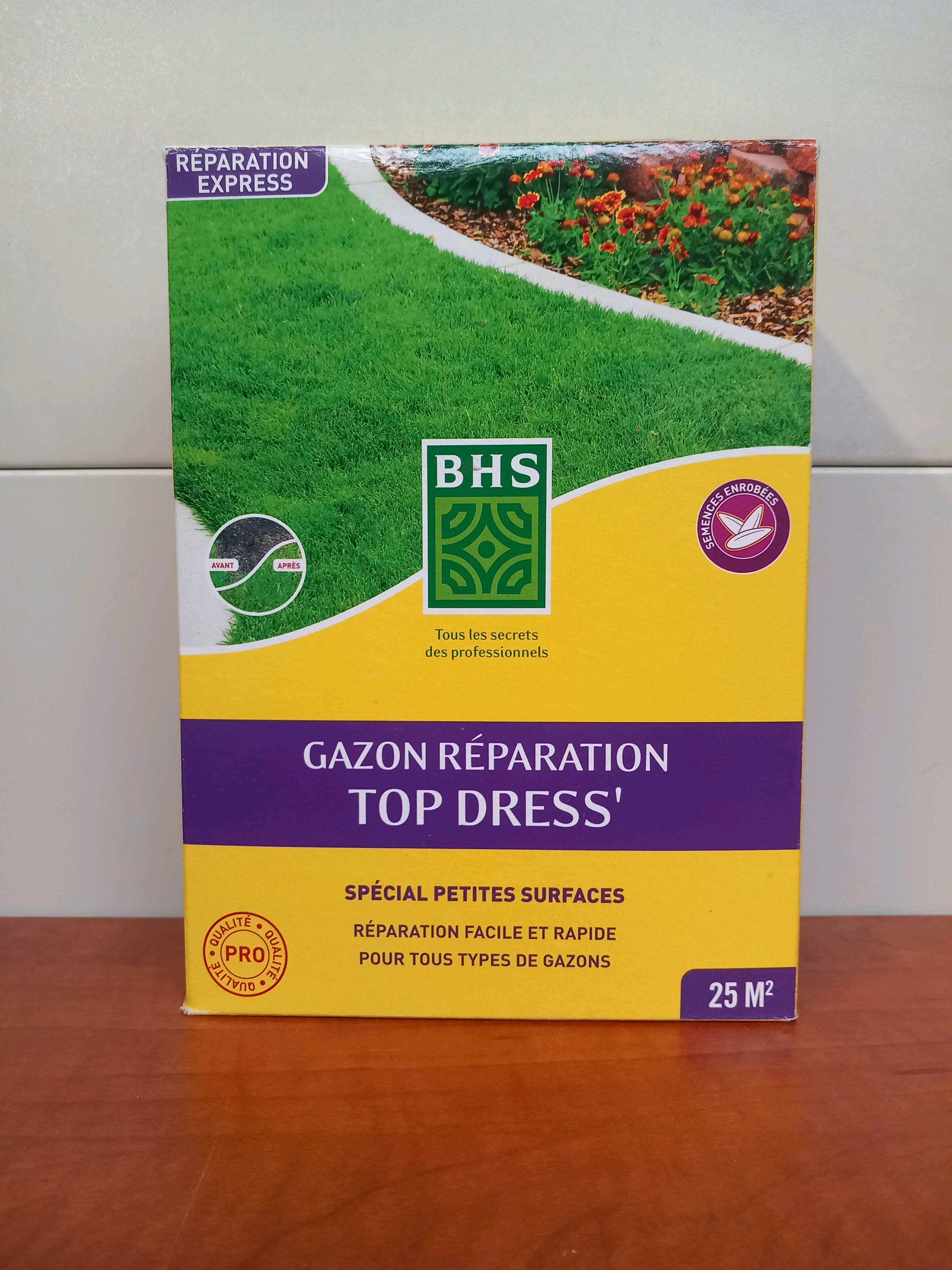 BHS Gazon Réparation TOP DRESS' 25 m²