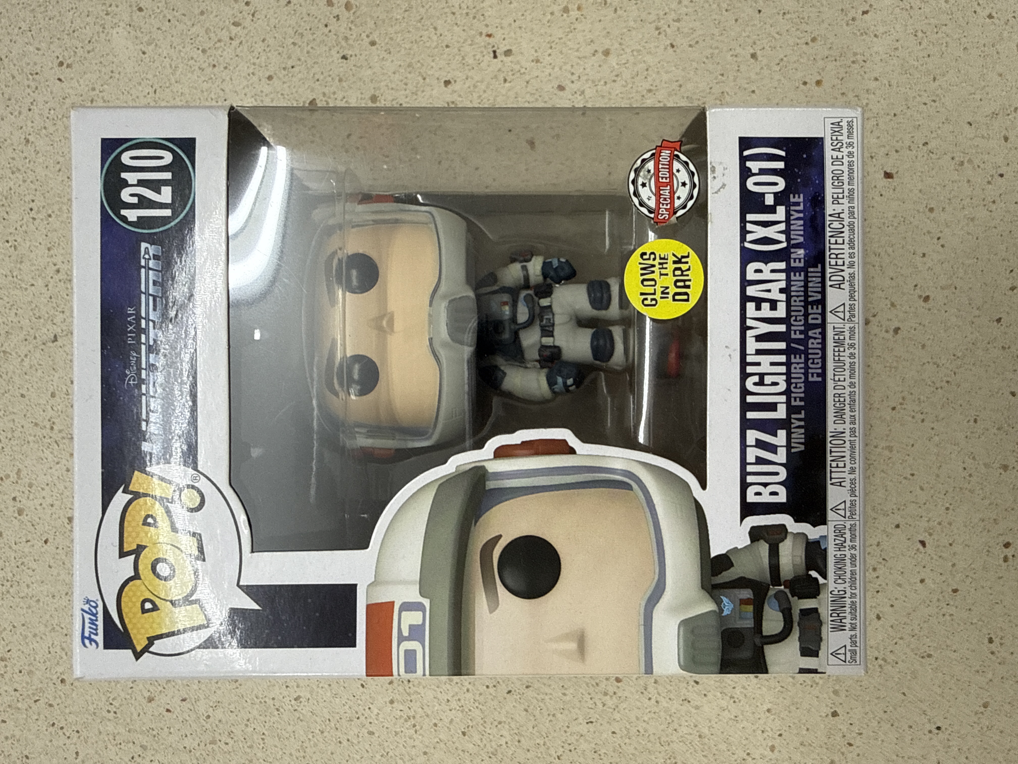Funko Pop! Buzz Lightyear (XL-01) n°1210 – Glows in the Dark, Special Edition