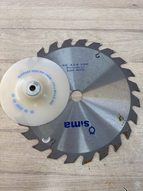 Lame de scie circulaire Sima Hard Metal 315x30x3.2