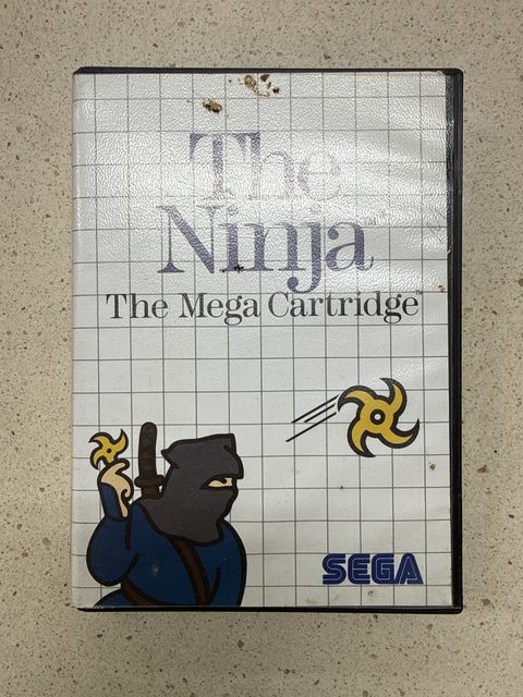 SEGA The Ninja - The Mega Cartridge