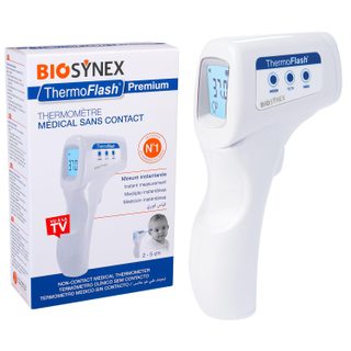 Thermoflash Premium Exacto Thermomètre Sans Contact Blanc