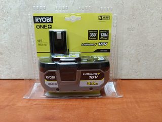 Batterie Ryobi ONE+ Lithium+ 18V 5.0Ah