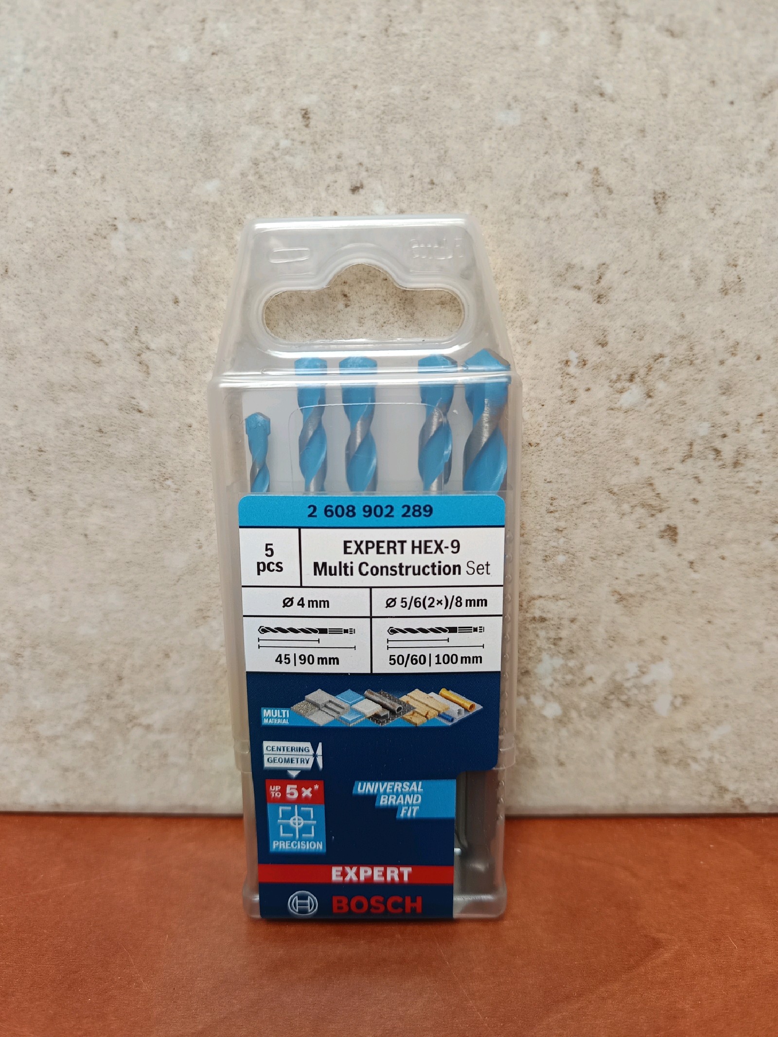 Bosch Expert HEX-9 Multi Construction Set, set de forets 5 pièces