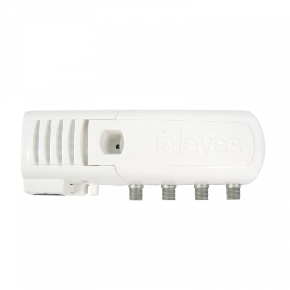 Amplificateur intérieur automatique TV 3 sorties + filtre - Fiche FR/SH