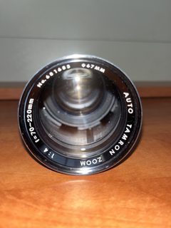 Objectif Tamron Auto Zoom 70-220mm f/4