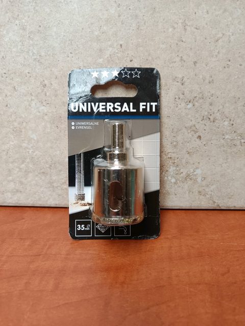 Scie cloche diamant Ø35 mm Universal Fit pour carrelage