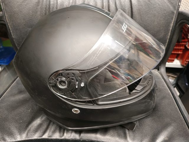 Casque moto intégral Boost noir taille L - ECE R22.05