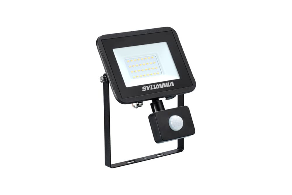 Projecteurs SylFlood IP54 PIR Noir 3000 lm - SYLVANIA - 0047123
