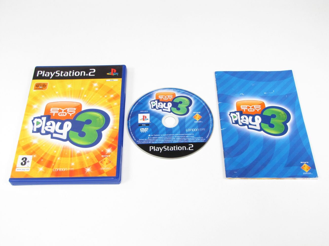 Eyetoy Play 3 Ps2