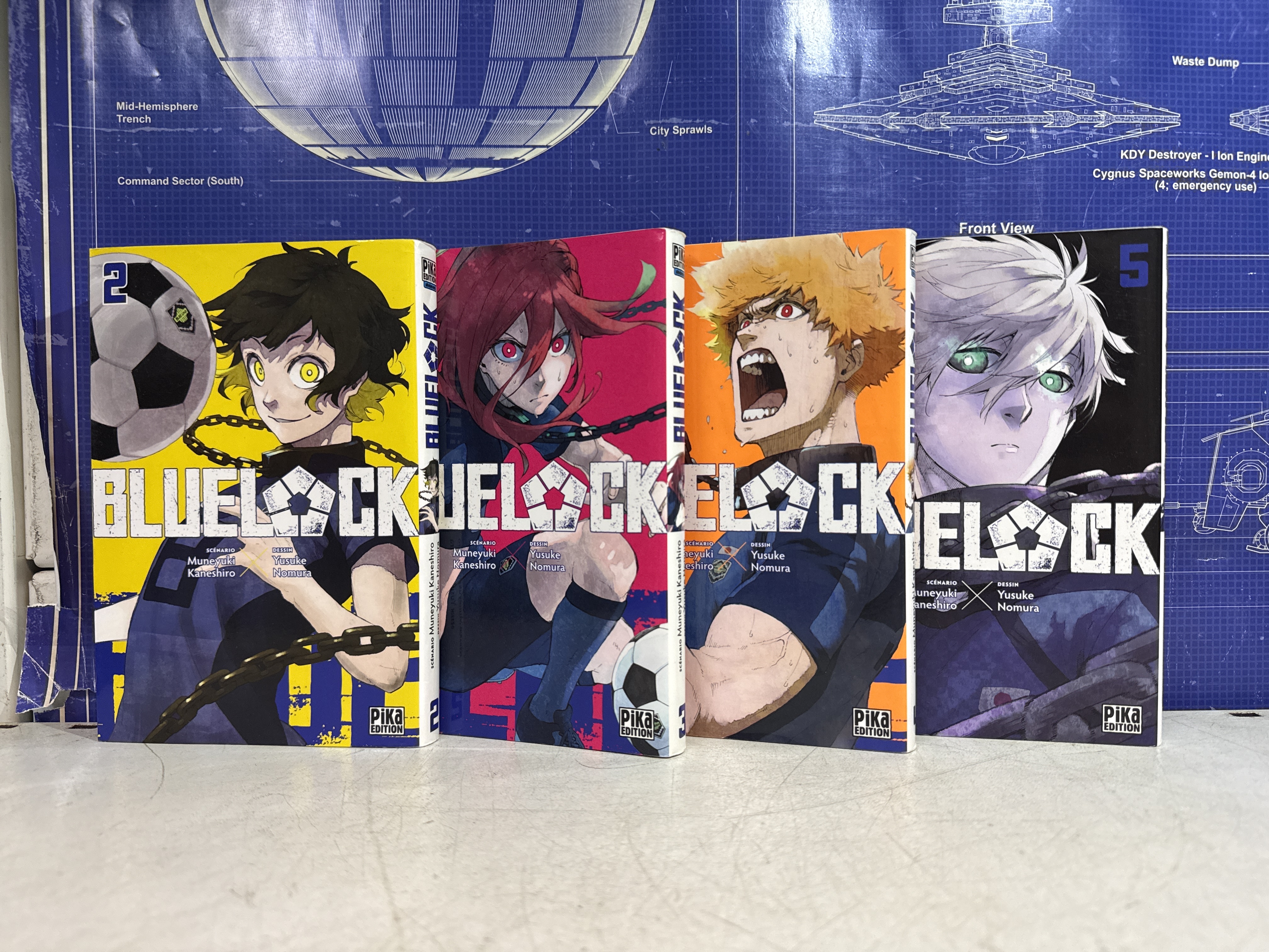 Lot manga Blue Lock tomes 2 à 5 – Muneyuki Kaneshiro / Yusuke Nomura — photo 2
