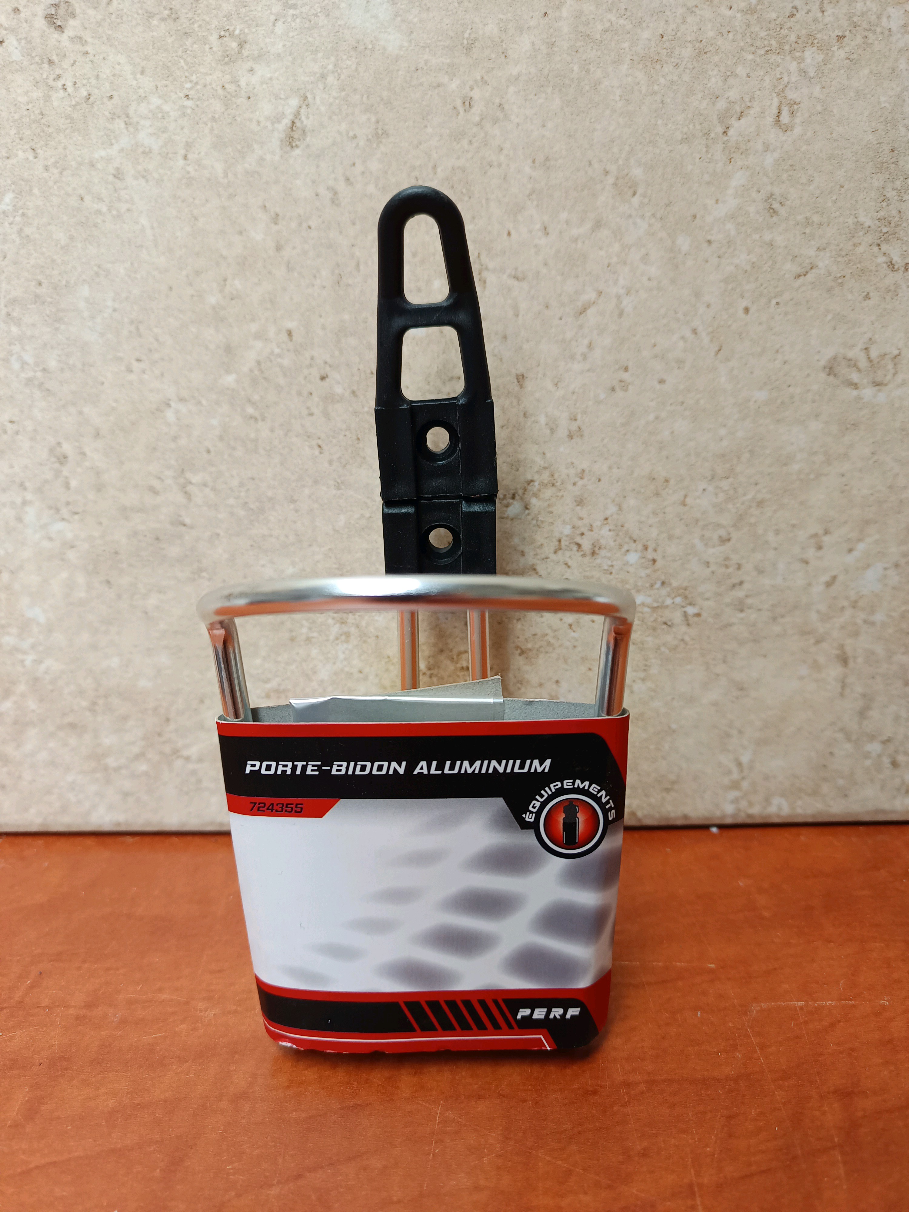 Porte-bidon aluminium pour vélo