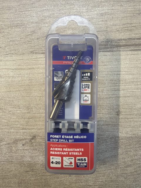 Tivoly Pro Foret étagé Hélico HSS 4–20 mm