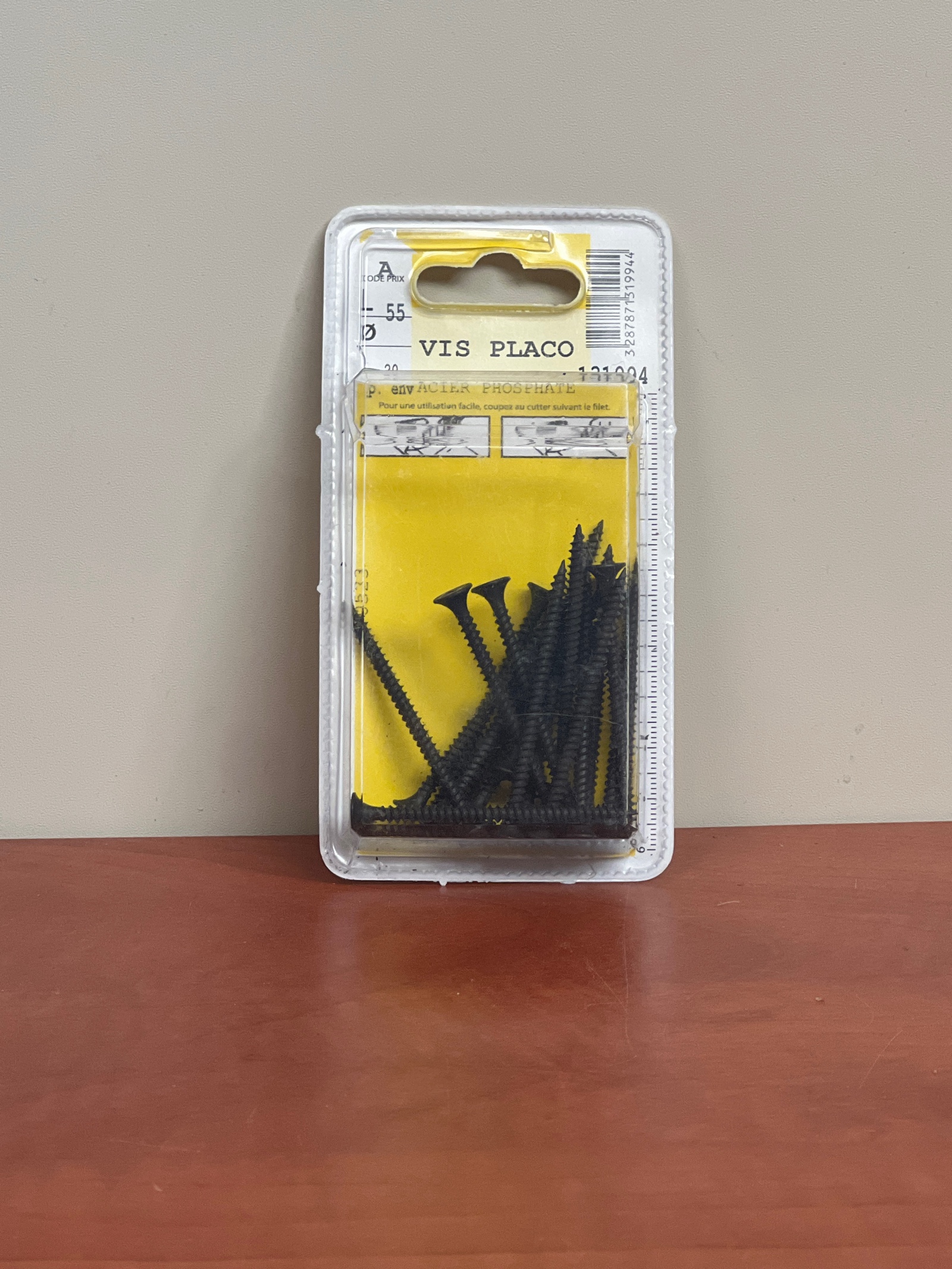 Boîte de vis placo