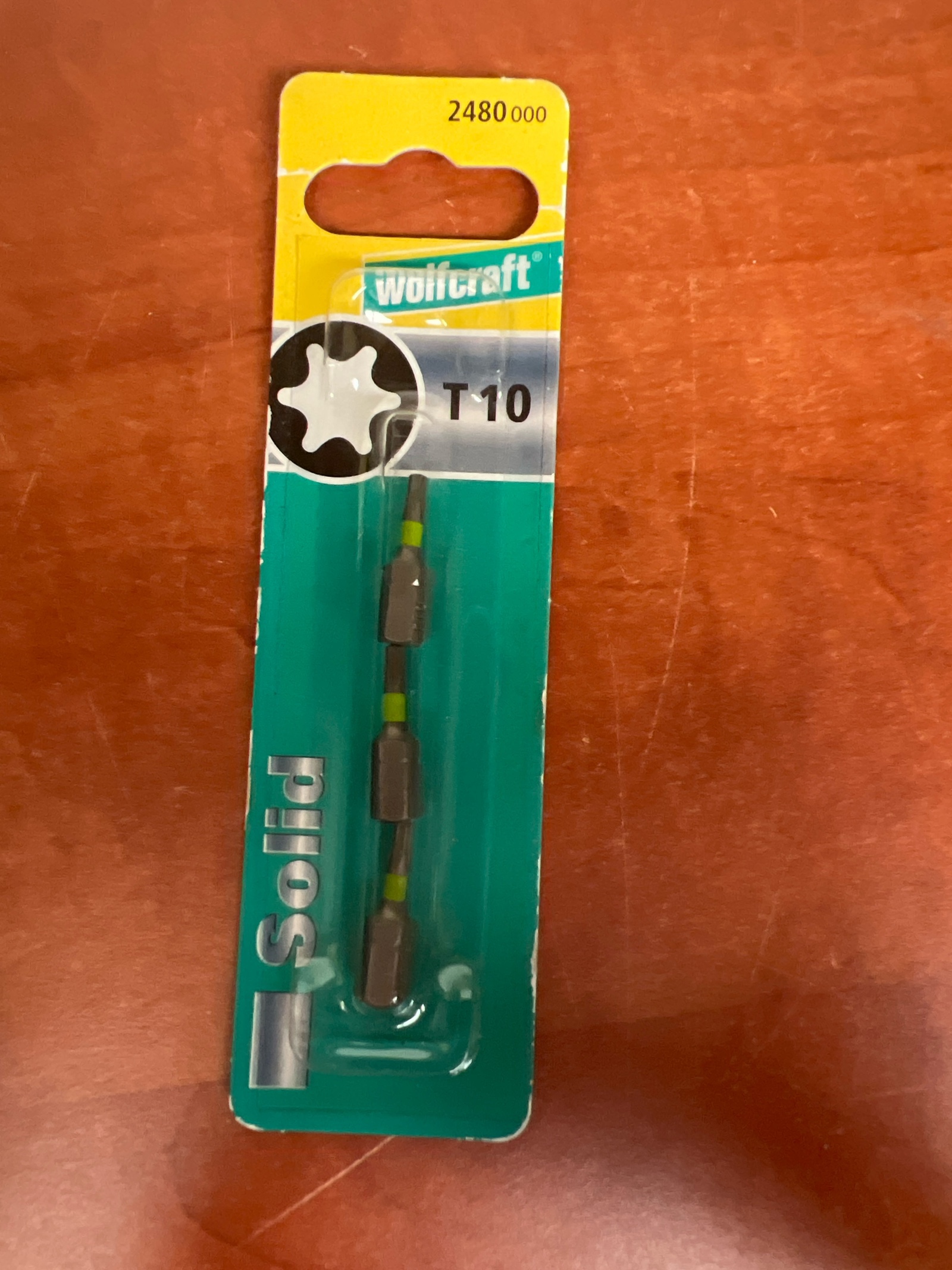 wolfcraft Embout Torx T10 Solid 2480000