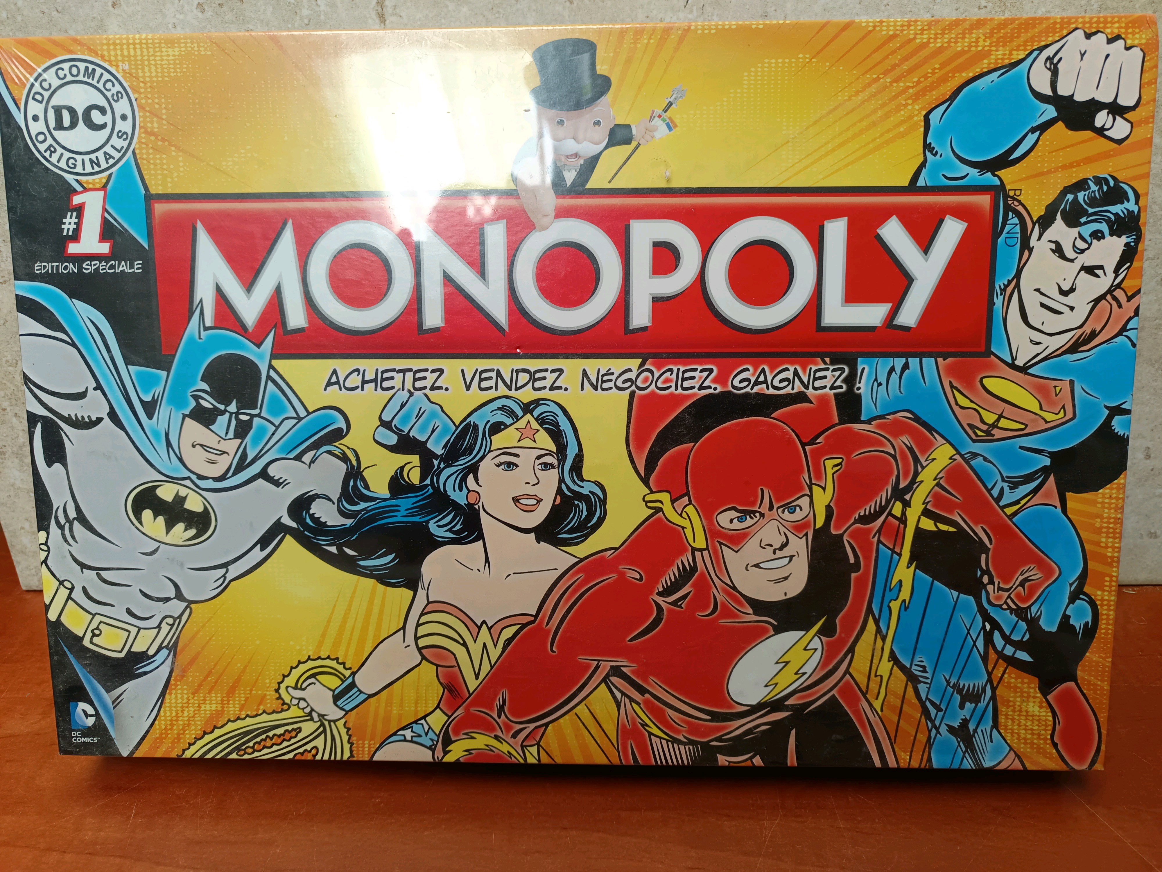Monopoly DC Comics Originals Édition Spéciale (jeu de société)