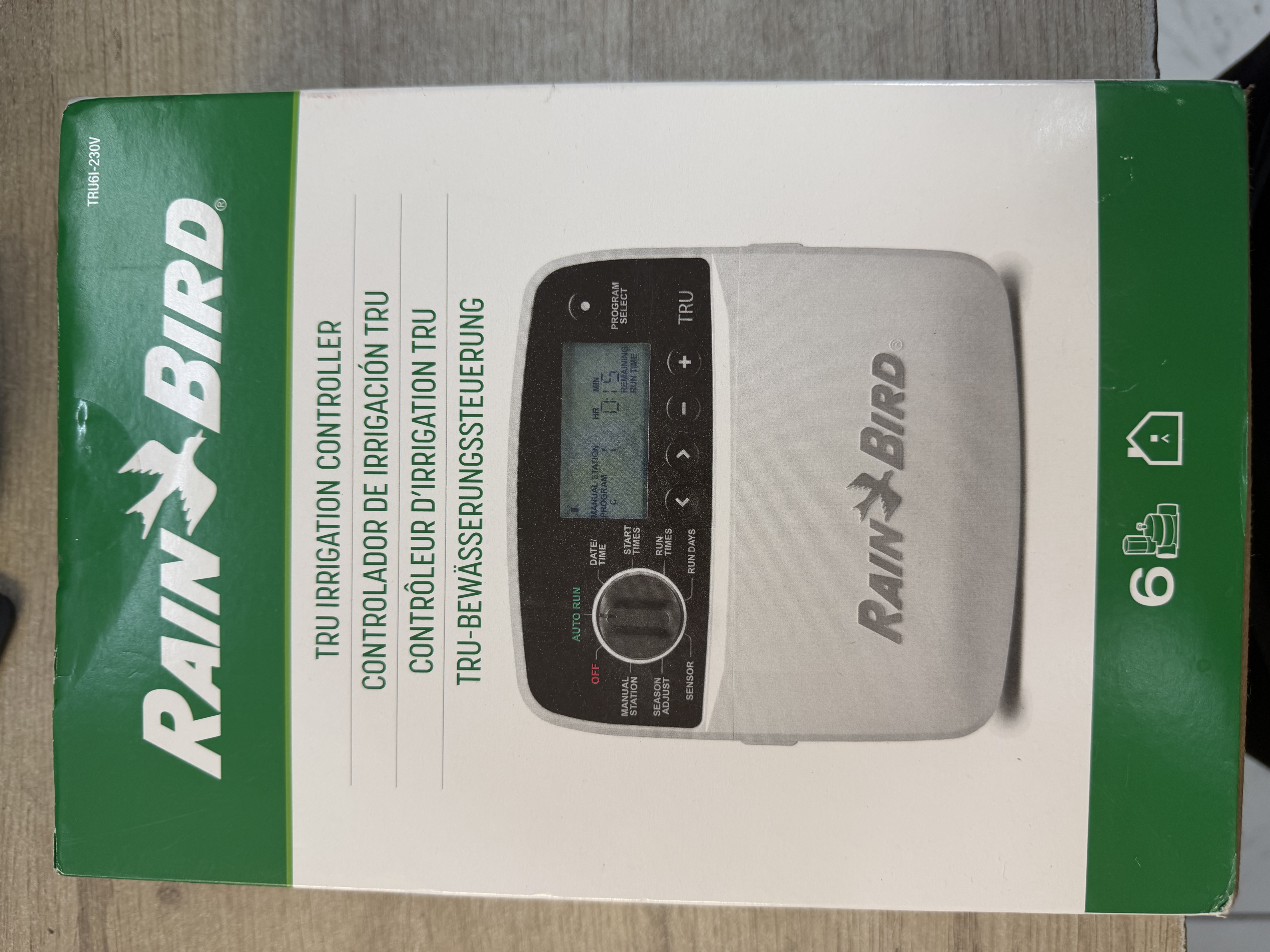 Contrôleur d’arrosage Rain Bird TRU6L