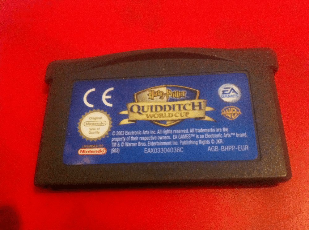 Harry Potter : Coupe Du Monde De Quidditch Game Boy Advance