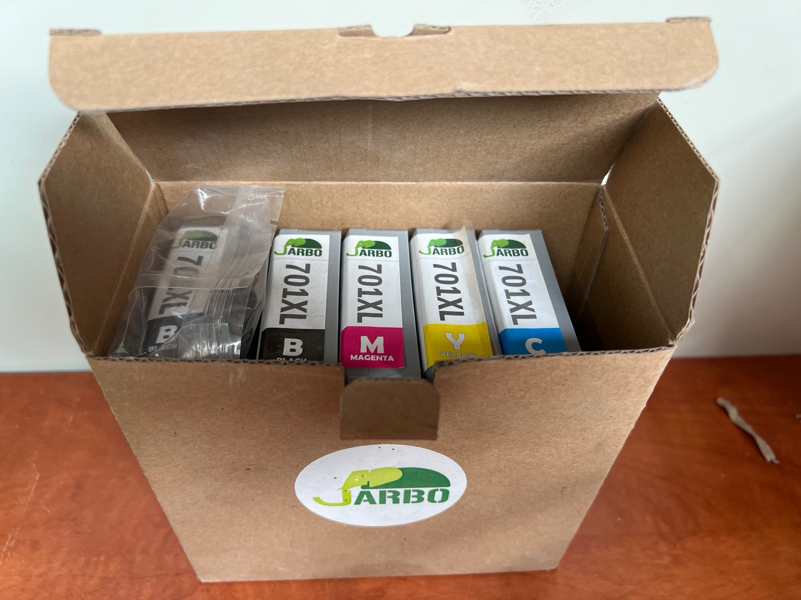 Cartouches d’encre JARBO 702XL - pack de 4 (Cyan, Magenta, Jaune, Noir)