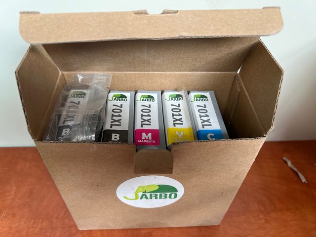 Cartouches d’encre JARBO 702XL - pack de 4 (Cyan, Magenta, Jaune, Noir)