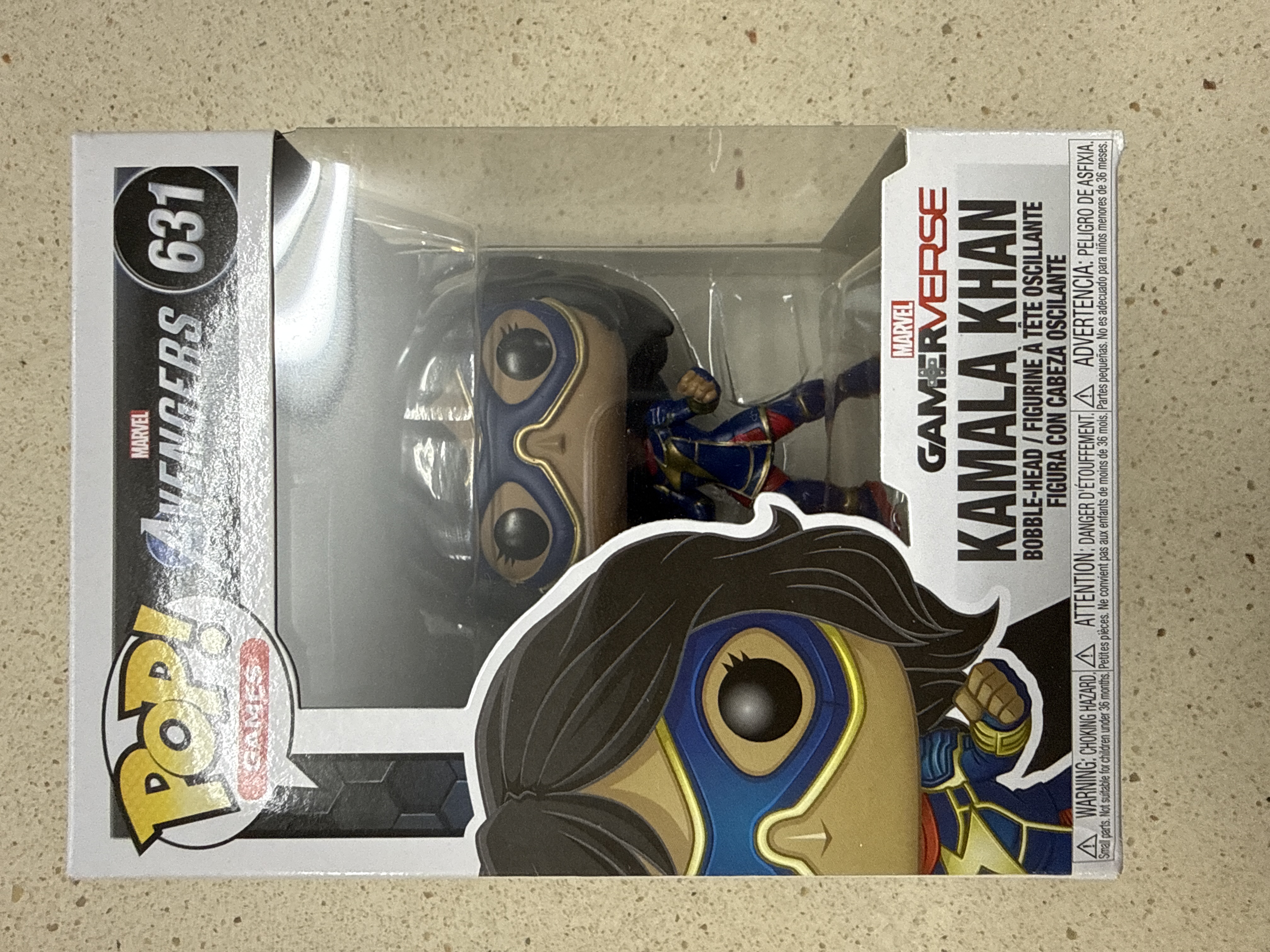 Funko Pop! Games Marvel Avengers Gameverse Kamala Khan #631