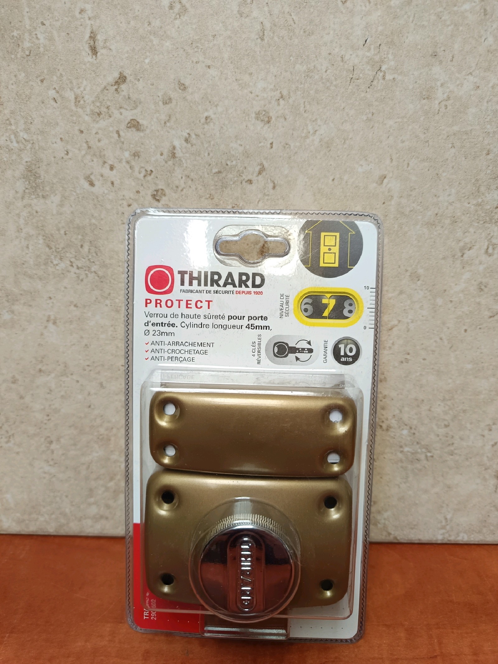 Thirard Protect verrou de sûreté pour porte d’entrée