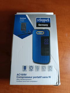 Scheppach AC10/8V compresseur portatif sans fil