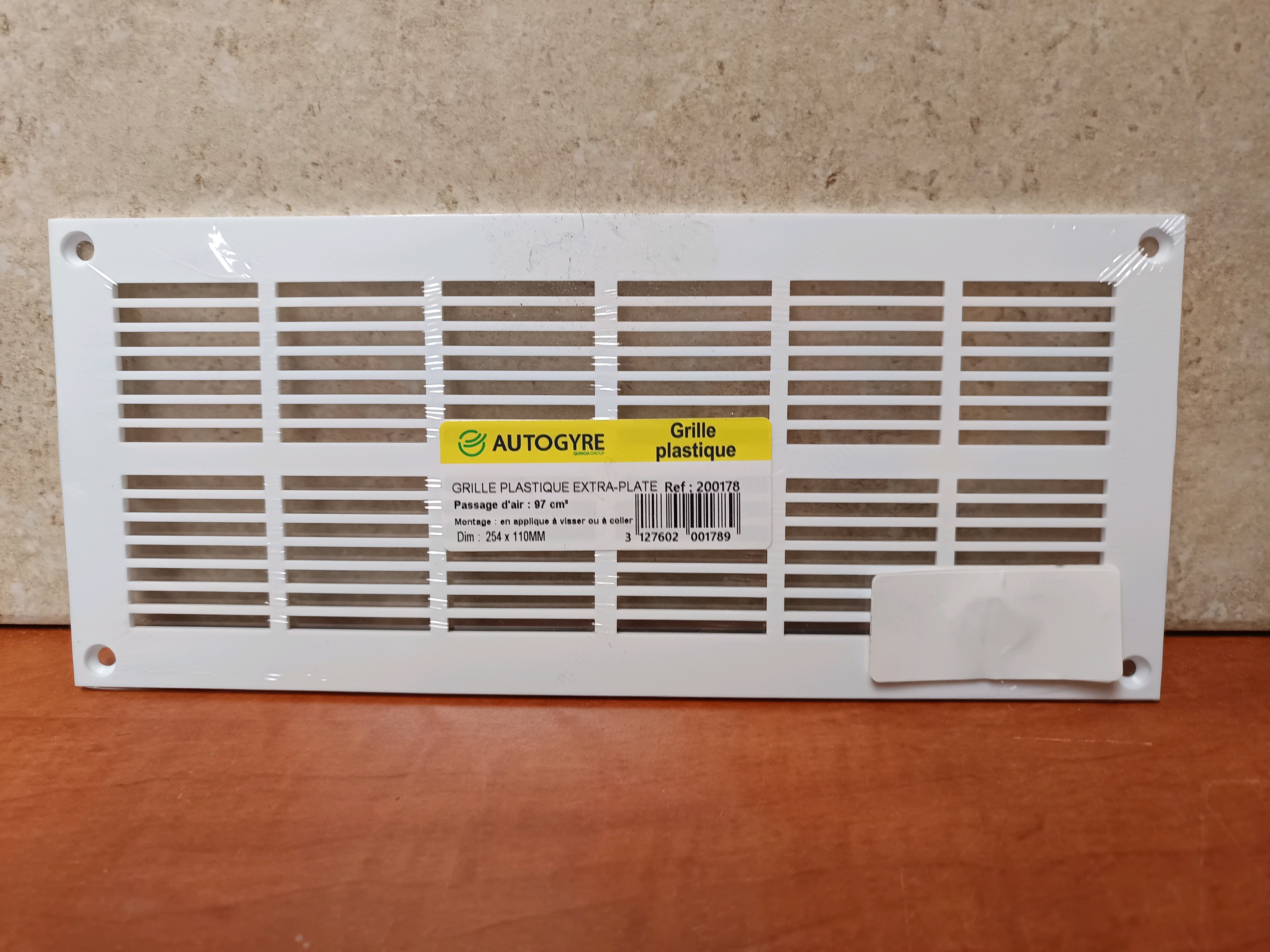 Autogyre Grille plastique extra-plate
