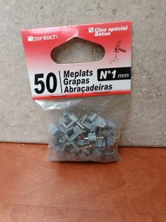 Zentech Meplats N°1 mm - Clou spécial Béton (50 pièces)