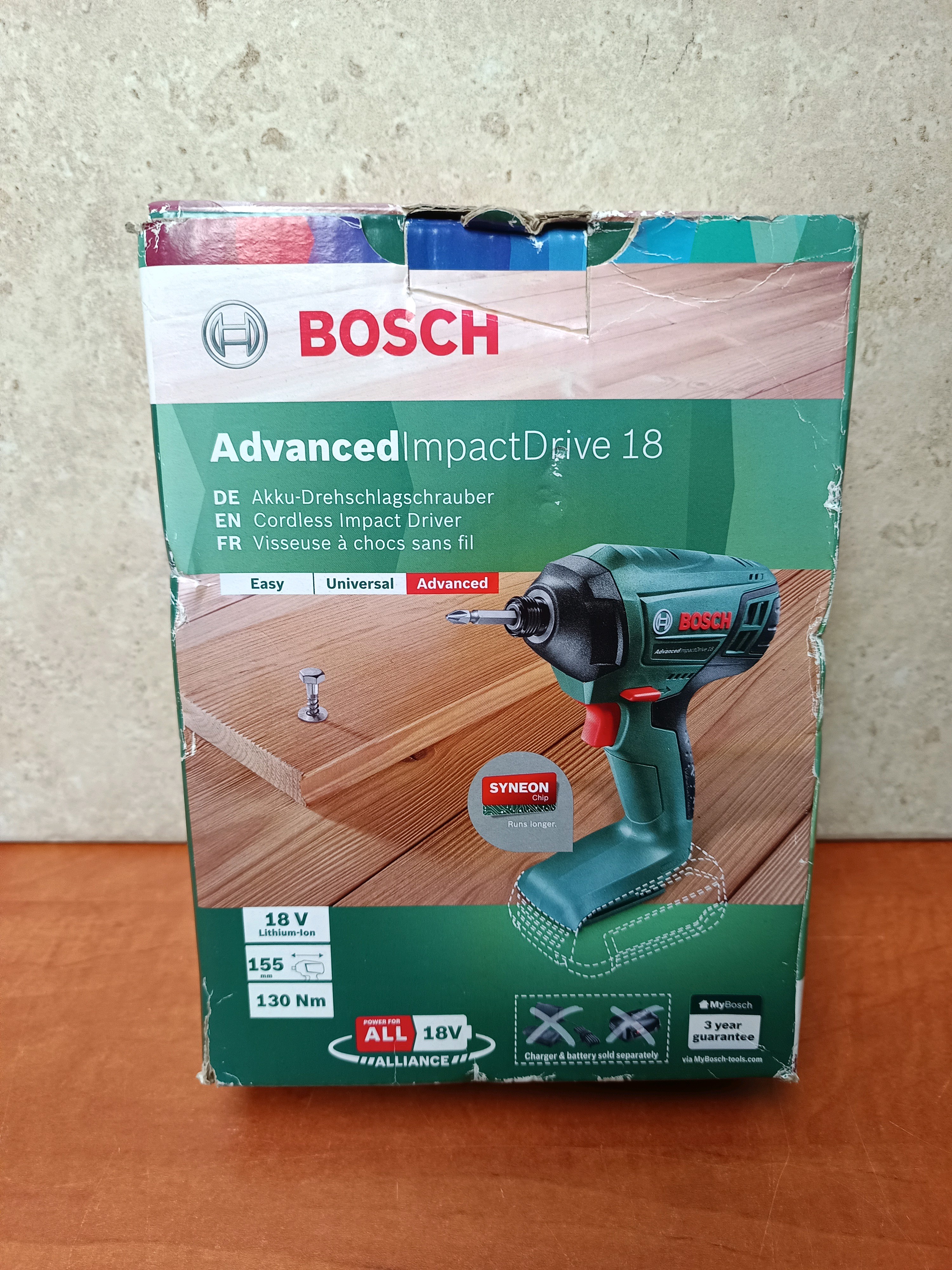 Bosch AdvancedImpactDrive 18 visseuse à chocs sans fil 18V