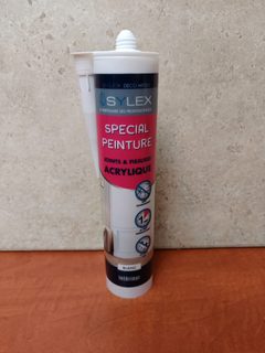 Sylex DECO MP201 spécial peinture acrylique joints & fissures, blanc, intérieur