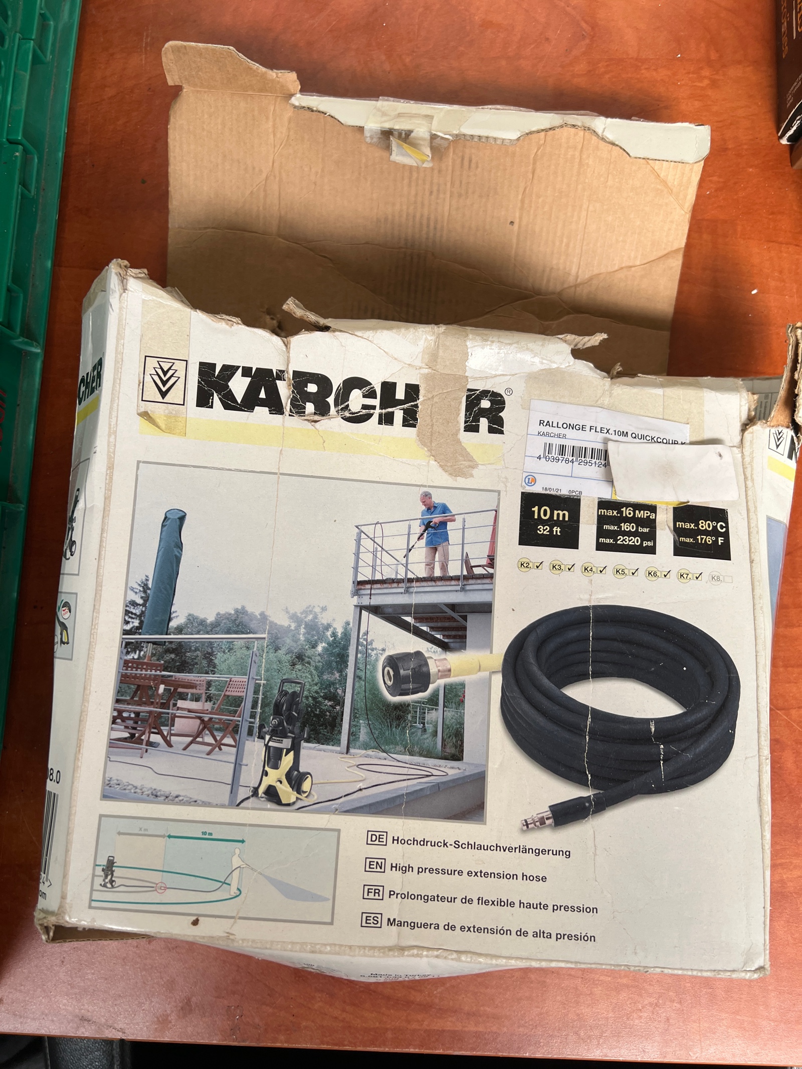 Kärcher rallonge de flexible haute pression 10 m
