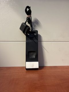 Station de charge double à contacts pogo avec alimentation