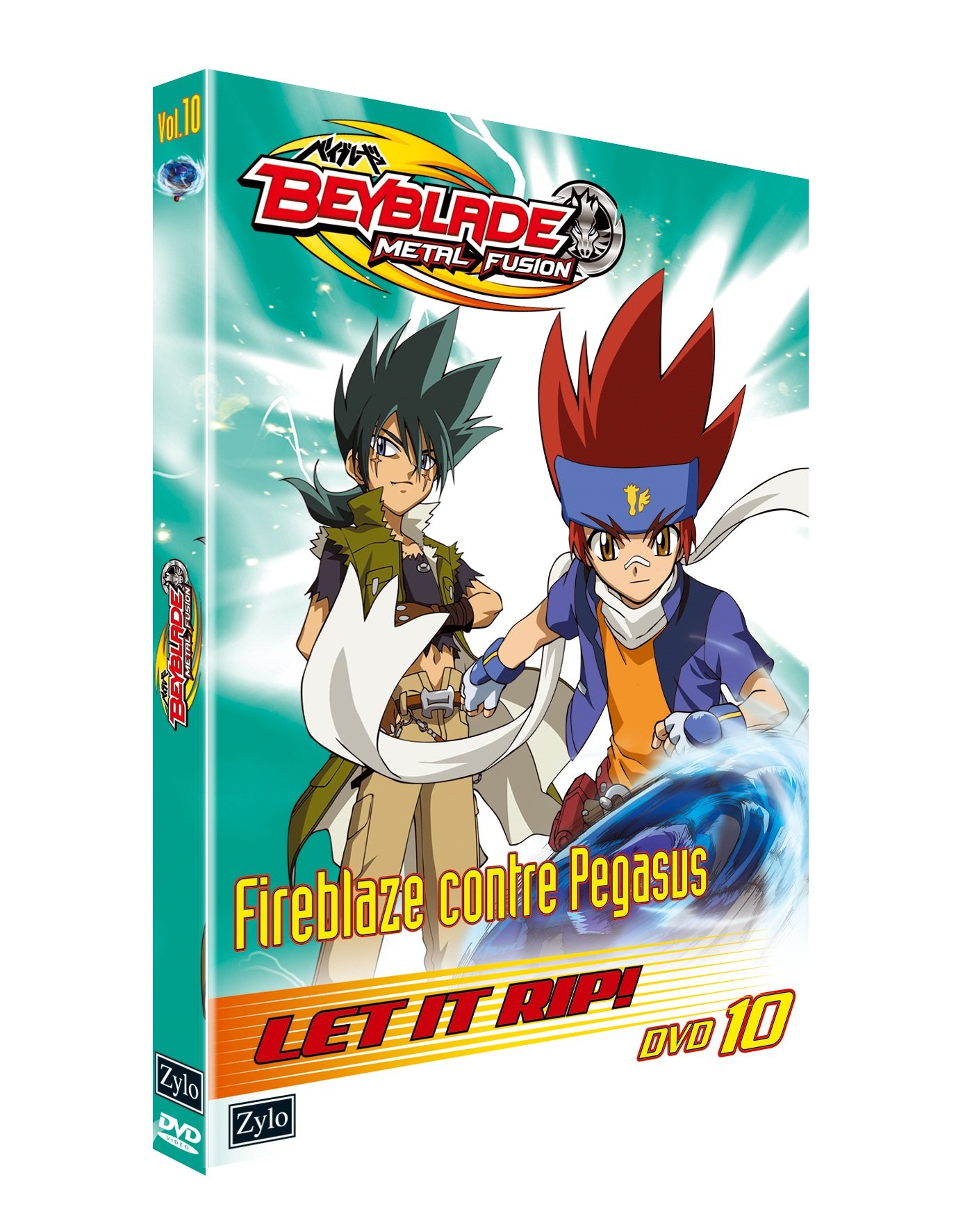 Beyblade Metal Fusion - Vol. 10 : Fireblaze Contre Pegasus