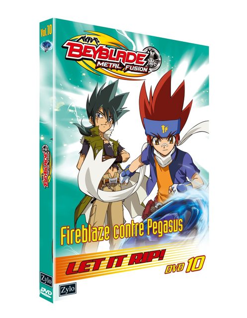 Beyblade Metal Fusion - Vol. 10 : Fireblaze Contre Pegasus