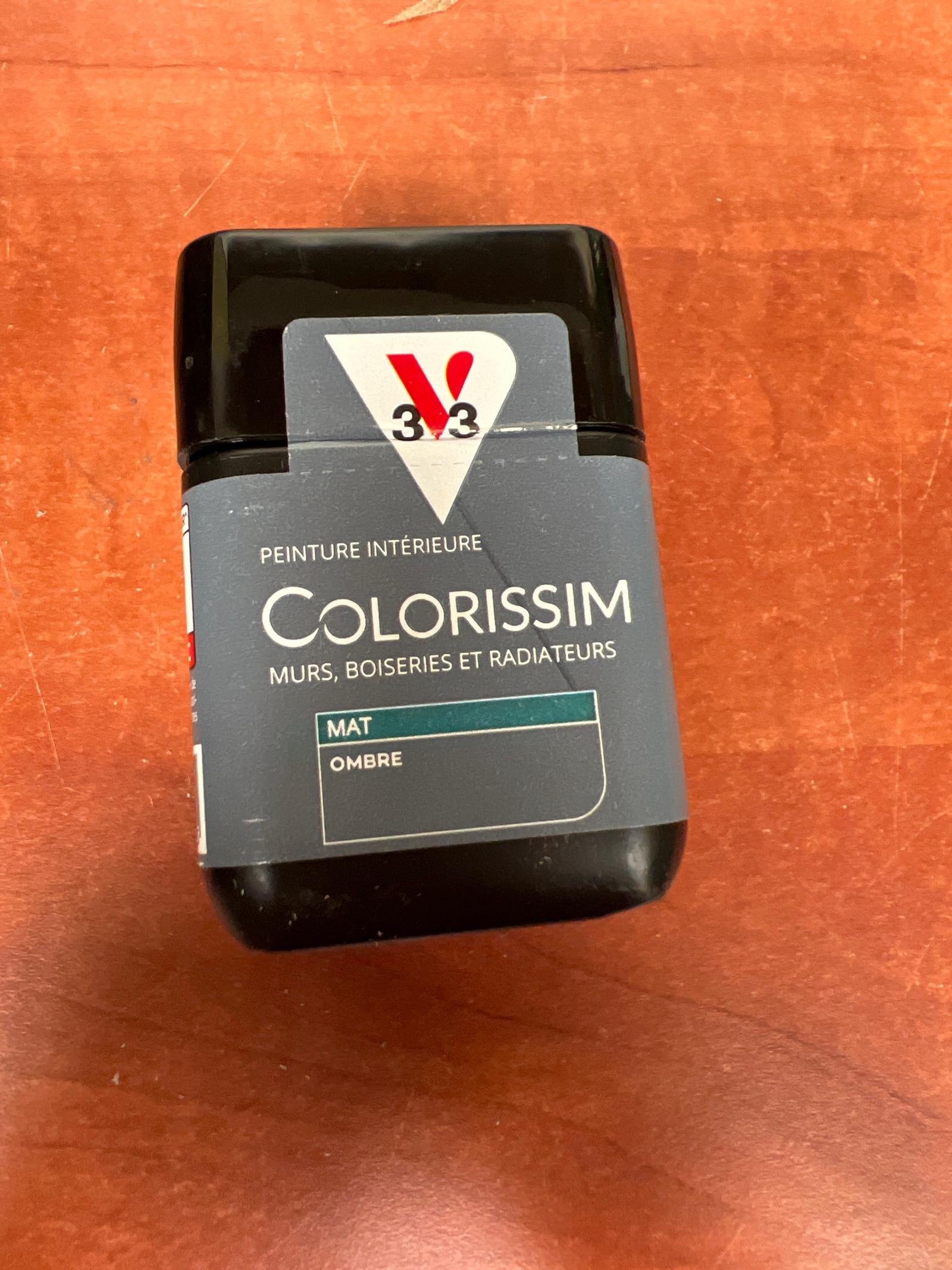 V33 Colorissim peinture intérieure Mat Ombre (murs, boiseries et radiateurs)