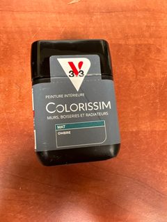 V33 Colorissim peinture intérieure Mat Ombre (murs, boiseries et radiateurs)