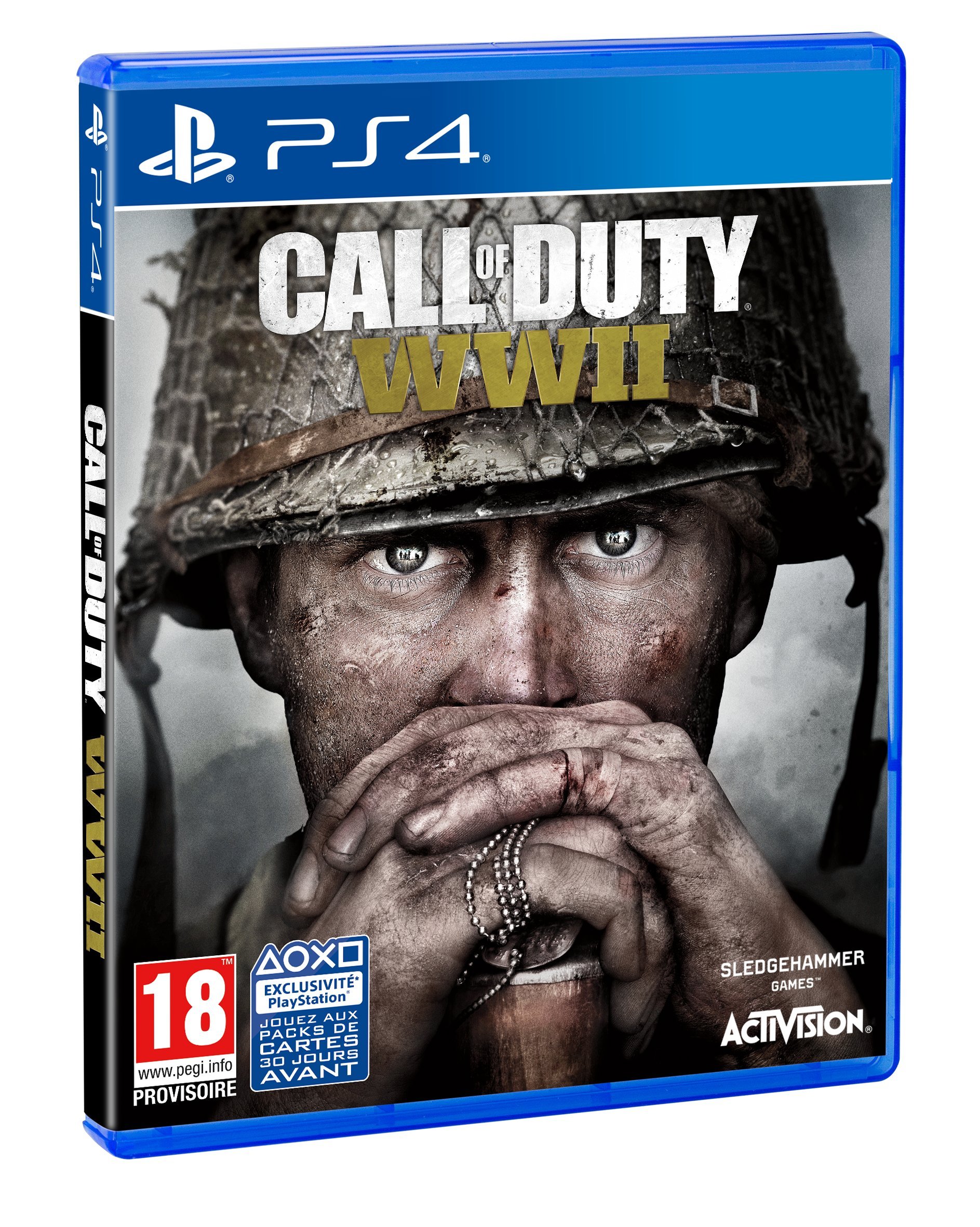Call Of Duty : World War Ii + Skin D'arme Zombie Ps4