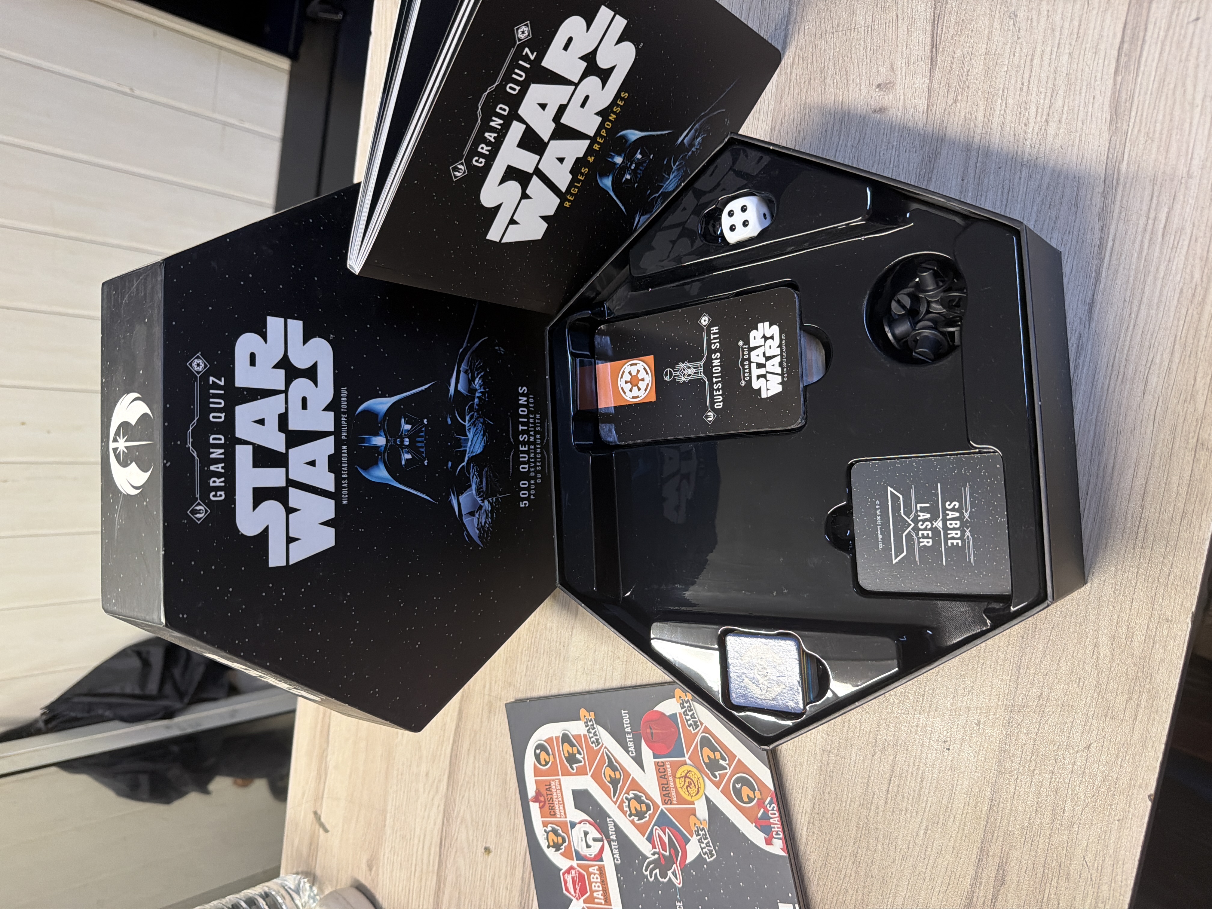 Hachette Heroes Grand Quiz Star Wars, coffret 500 questions