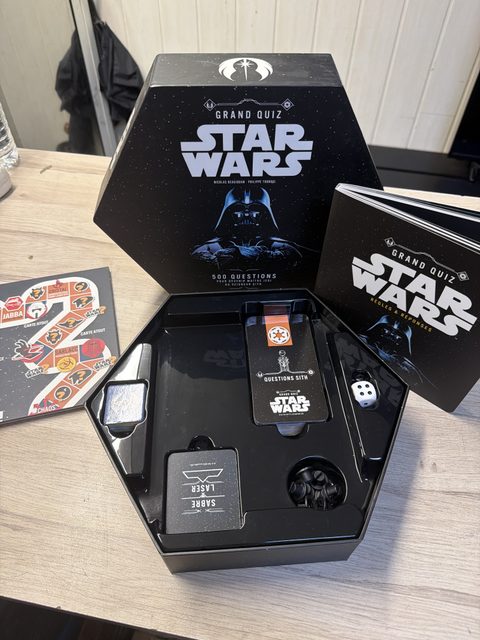 Hachette Heroes Grand Quiz Star Wars, coffret 500 questions