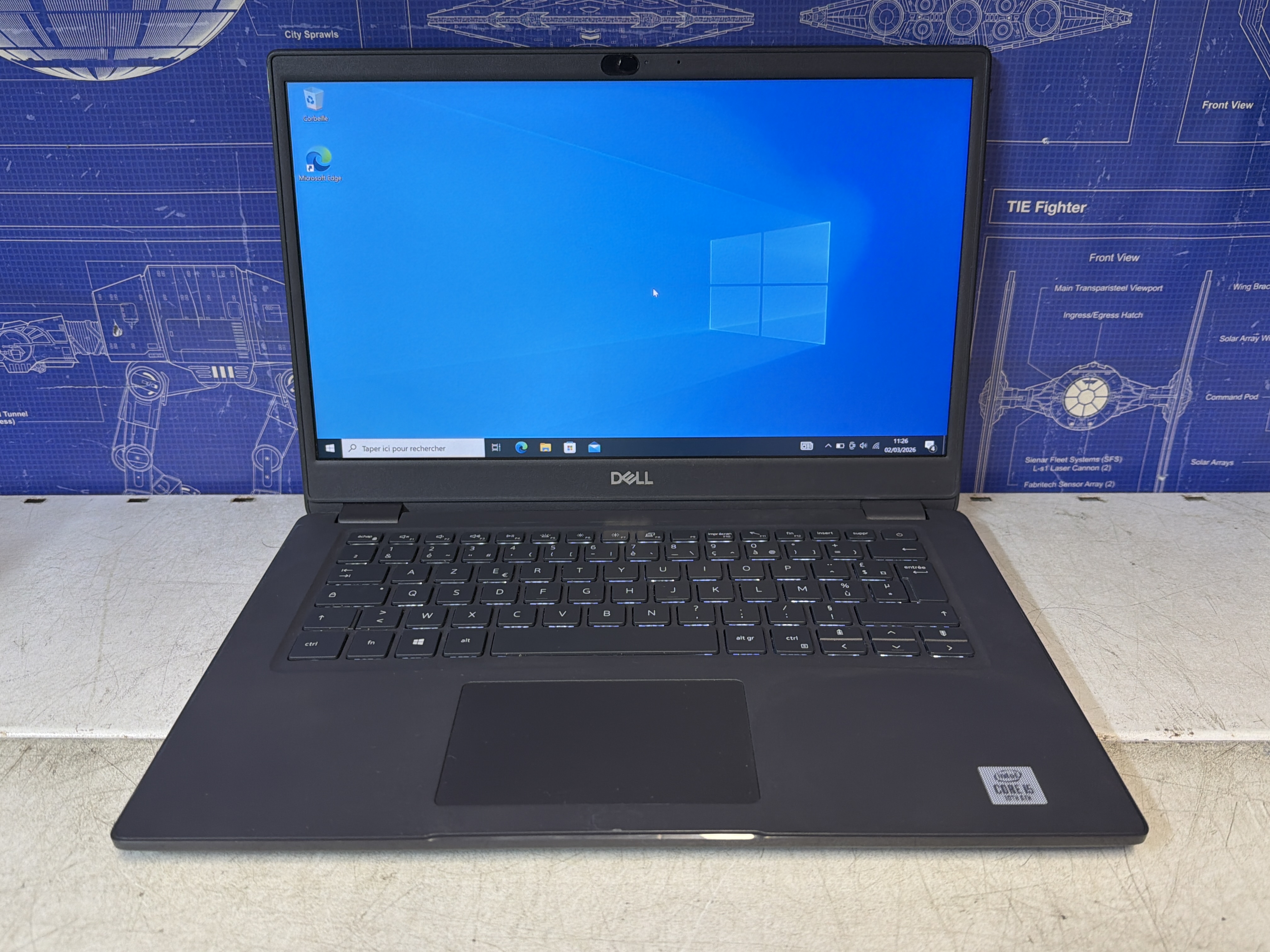 Dell 13 pouces Core i5-10210U, 8 Go RAM, 240 Go SSD, Windows 10