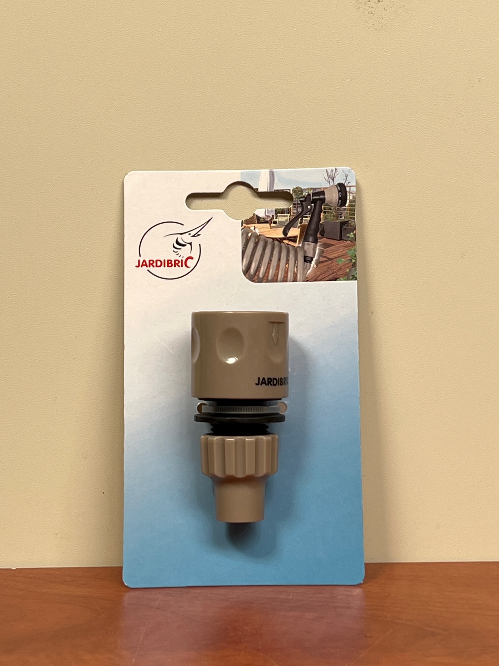 Raccord d’arrosage JARDIBRIC beige