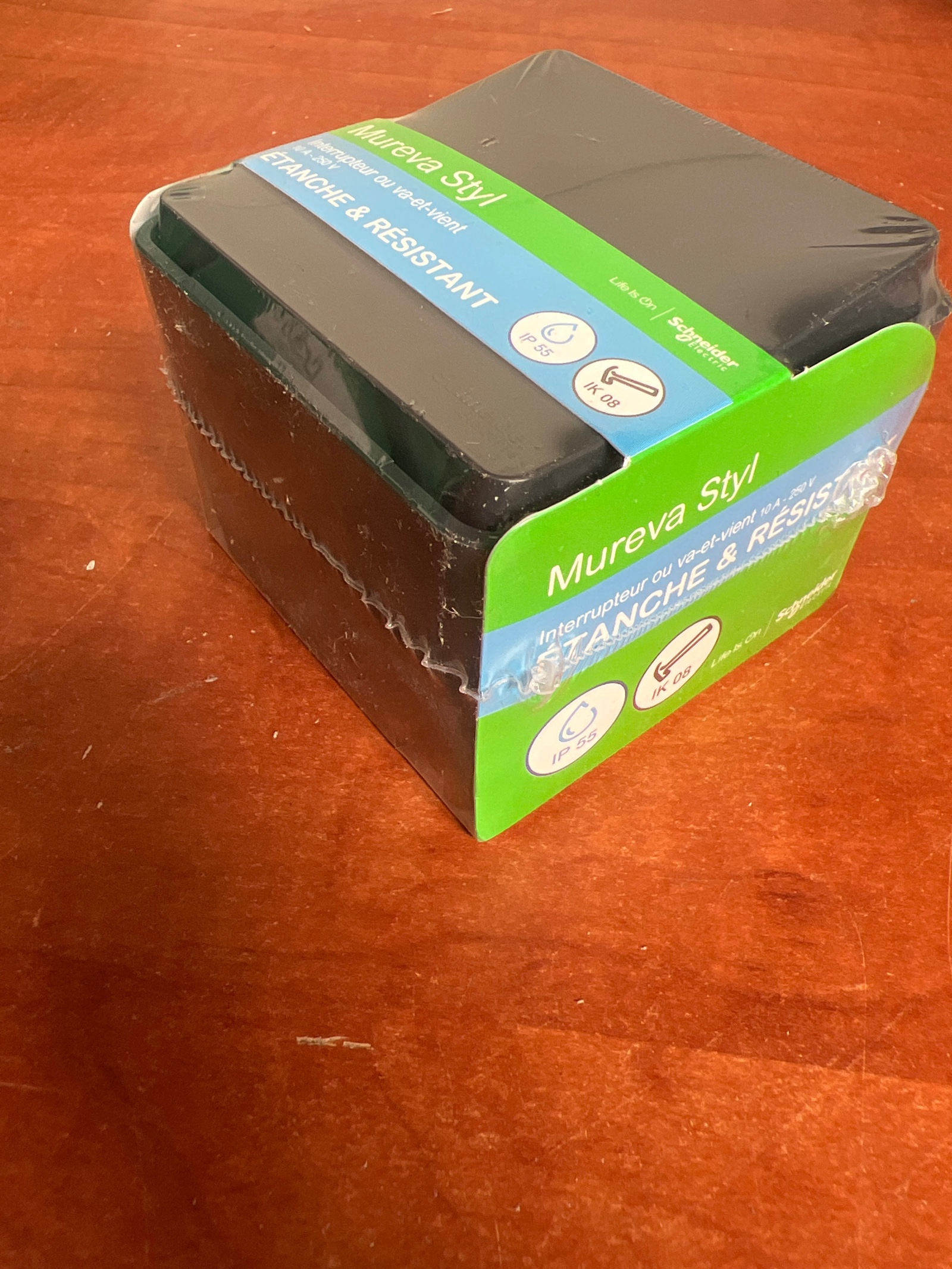 Schneider Electric Mureva Styl – double interrupteur étanche