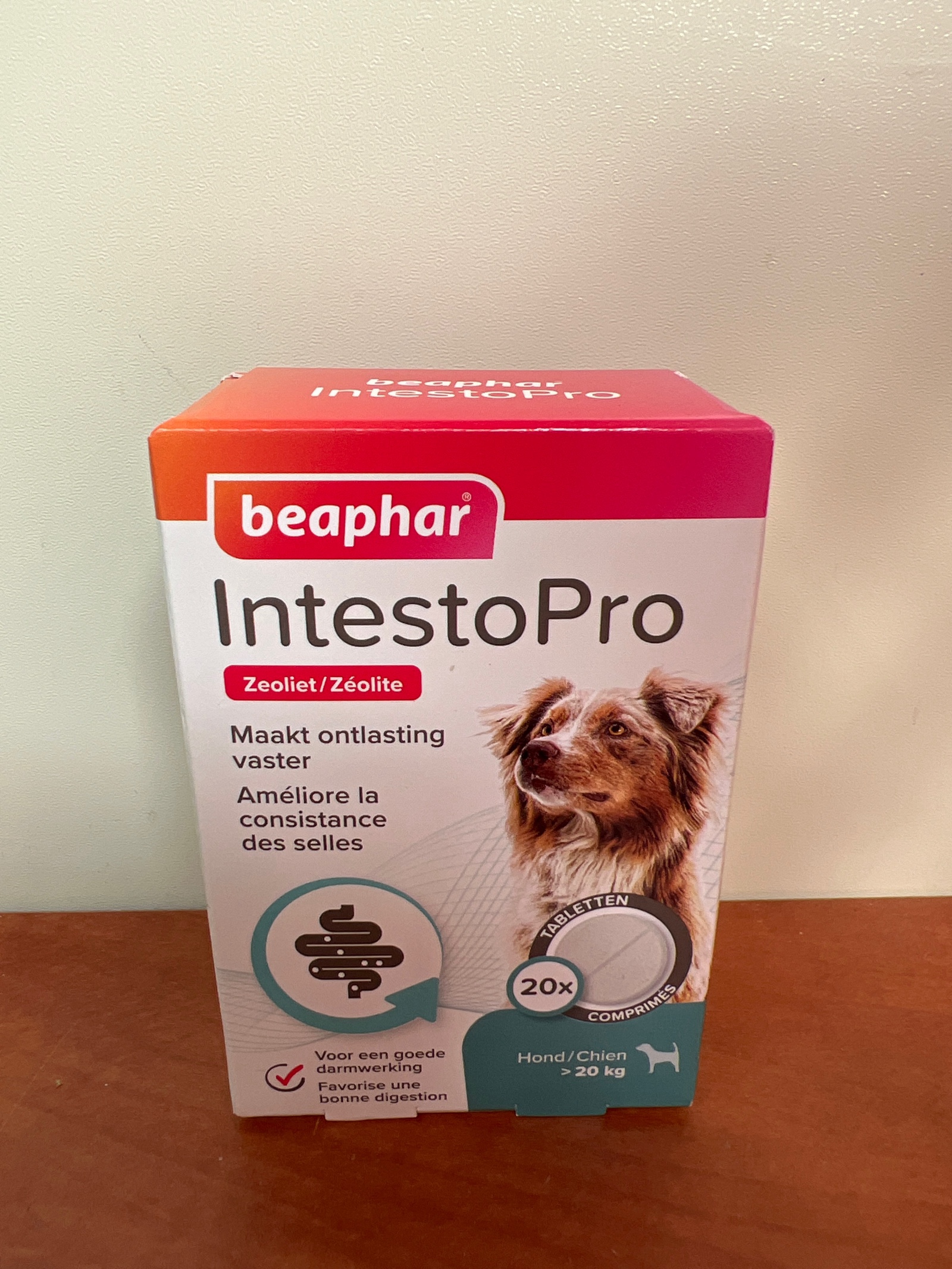 Beaphar IntestoPro Zéolite – Chien > 20 kg (20x)